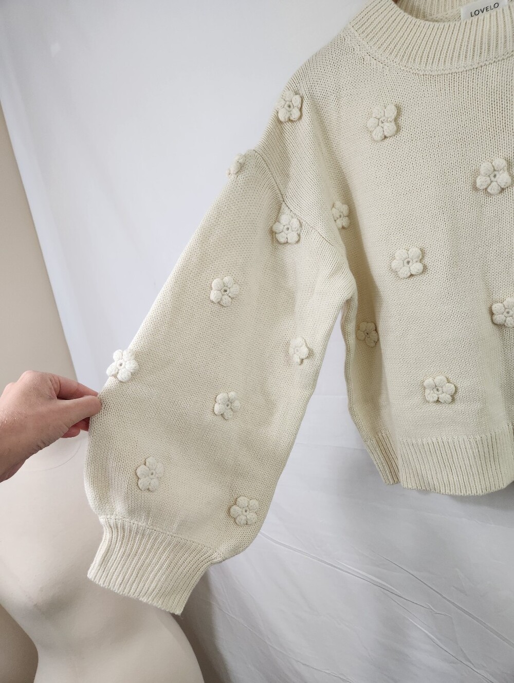 Lovelo 3D Floral Sweater - Picture 3 of 6